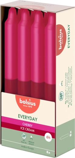 Vela cónica perfumada Cherry Ice Cream - 1 unidad