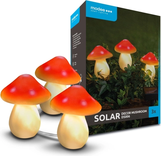 Lámparas LED solares decorativas Modee con forma de setas, 3 uds