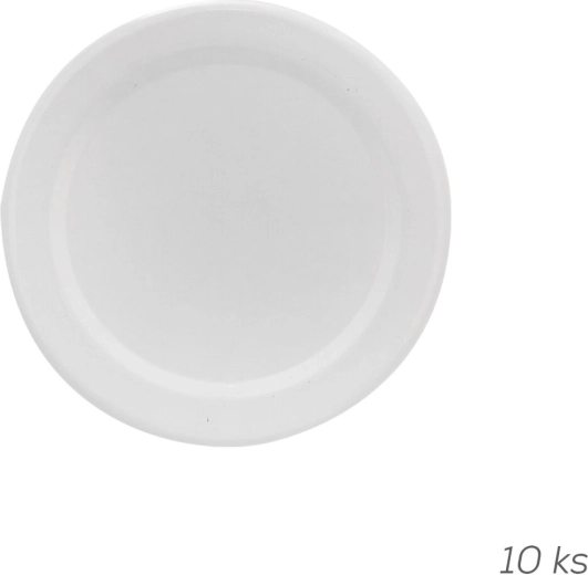 Tapas metálicas blancas para conservas TO 58 (10 uds)