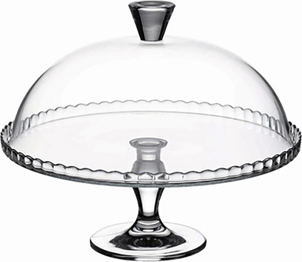 Soporte para tartas de vidrio con campana PATISSERIE 32,2 cm