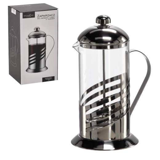 French press para café y té 1000 ml