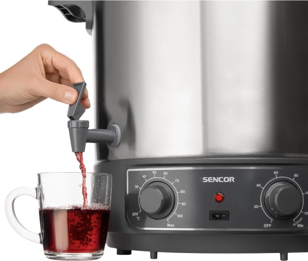 Grifo para servir cómodamente las bebidas