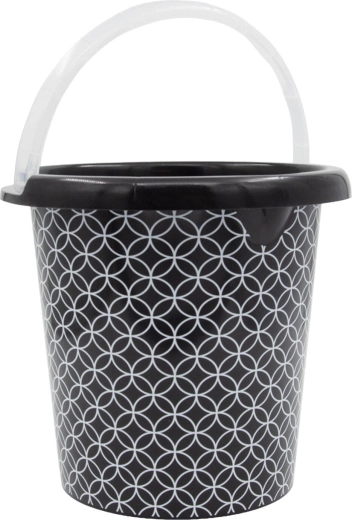 Cubo de plástico decorativo