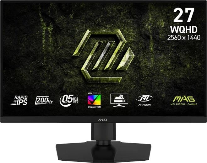 Monitor gaming 27" WQHD 200 Hz MAG 274QPF E20, negro