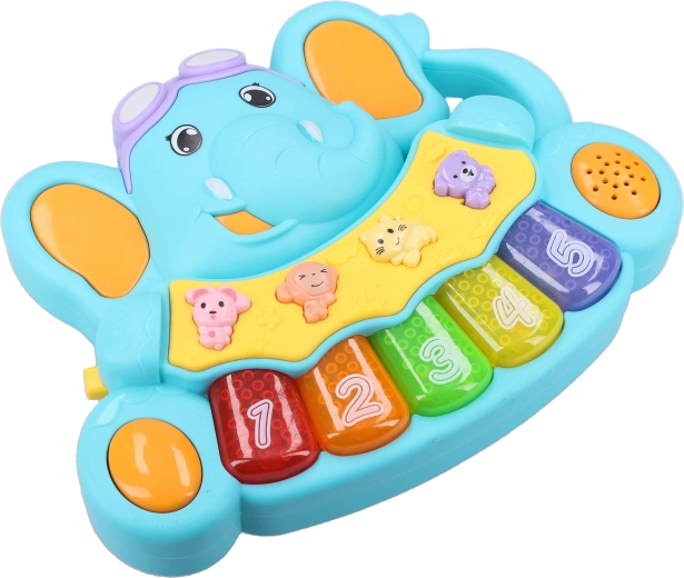 Teclas de colores para pequeños exploradores