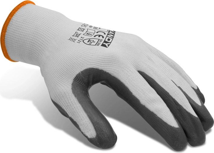 Guantes de montaje de nitrilo XL