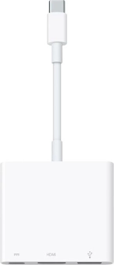 Adaptador multipuerto USB‑C con HDMI, USB‑A y alimentación
