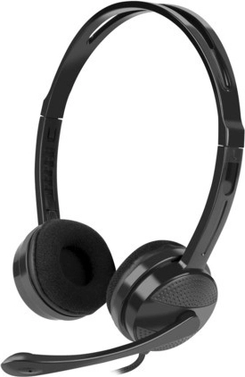 Auriculares con micrófono Natec Canary GO negros