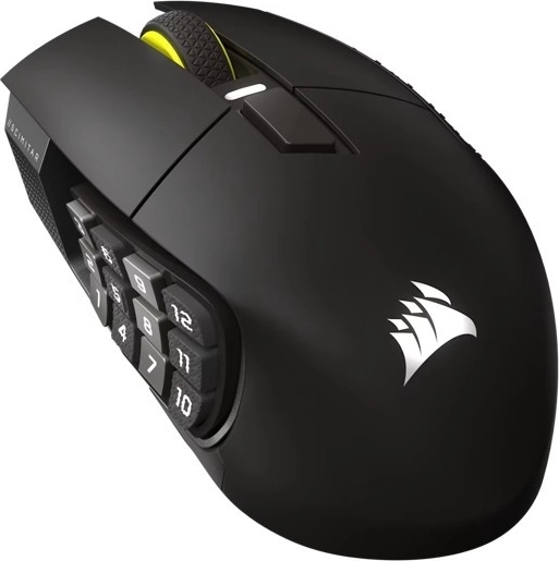 Corsair Scimitar Elite Wireless SE ratón gaming inalámbrico gun metal 33 000 DPI