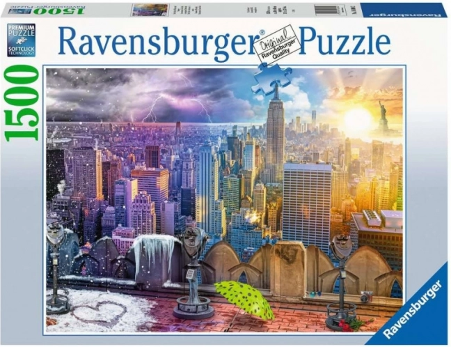 Puzzle Ravensburger Estaciones de Nueva York 1500 piezas
