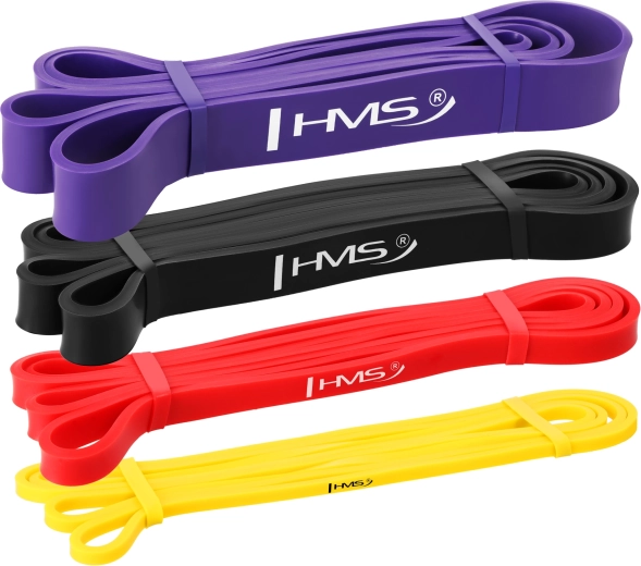 Set de bandas elásticas de resistencia HMS – 4 unidades