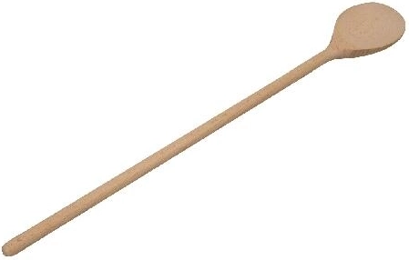 Cuchara de madera redonda 25 cm