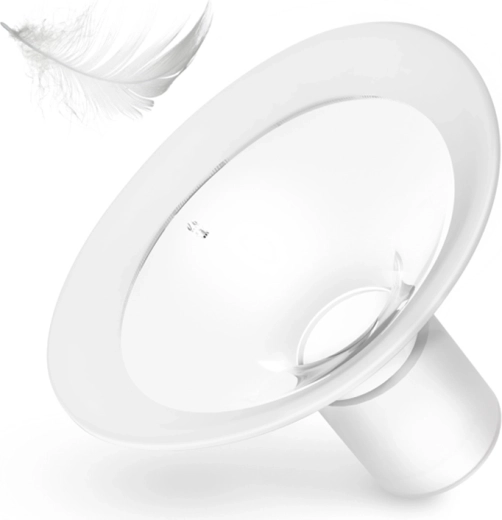 Escudo mamario de plástico Neno con conector de 24 mm