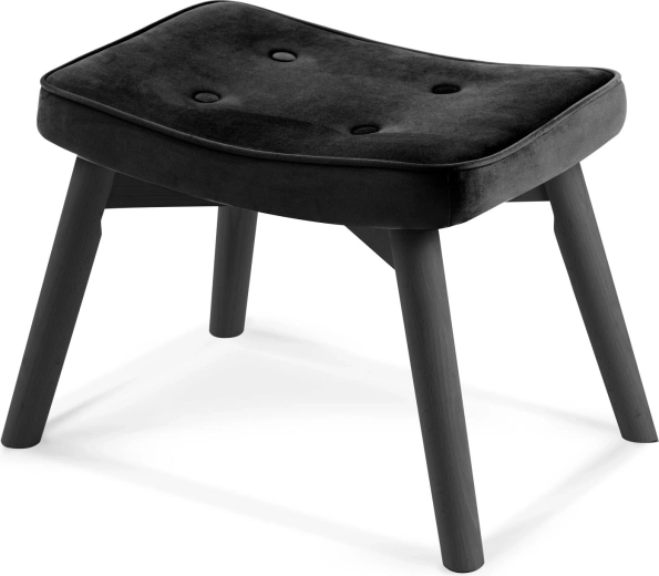 Reposapiés para sillón Norse Sofotel negro