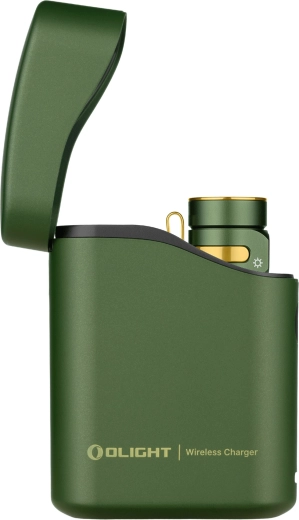 Linterna Olight Baton 4 Premium Edition OD Green con estuche de carga