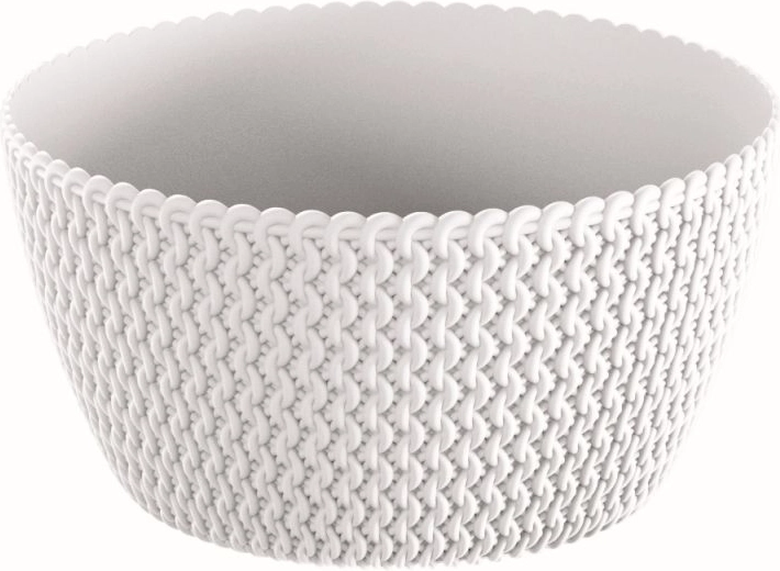 Cuenco para flores Splofy 23,6 cm blanco