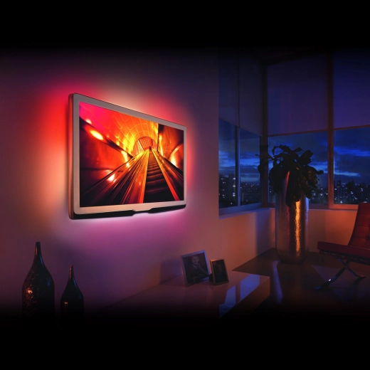Tira LED RGB para retroiluminación del televisor