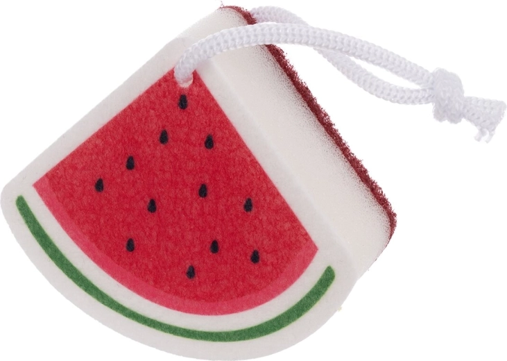 Esponja para lavar platos con diseño de sandía