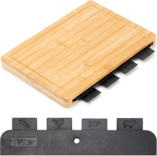 Set de tablas de cortar con soporte 5 uds. Vilde