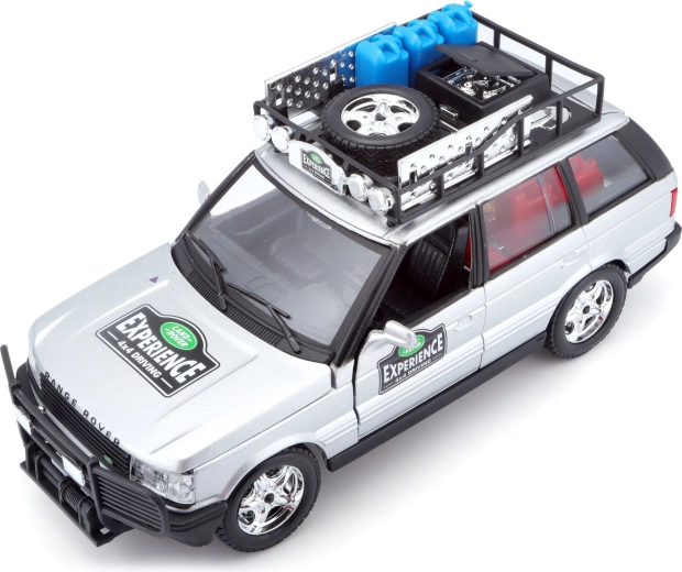 Equipamiento off-road en el portaequipajes de techo