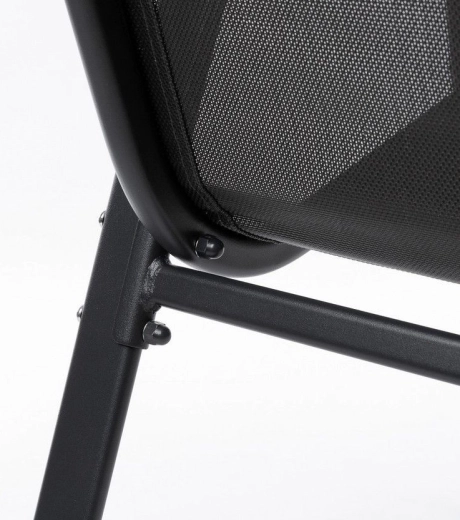 Asiento y respaldo transpirables de textil resistente