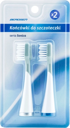 Cabezales de repuesto para cepillo de dientes sónico Berdsen, 2 uds.