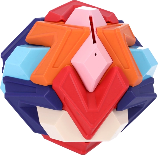 Rompecabezas 3D colorido para un montaje divertido