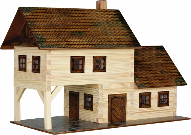 Kit de construcción de madera para pegar Walachia Posada