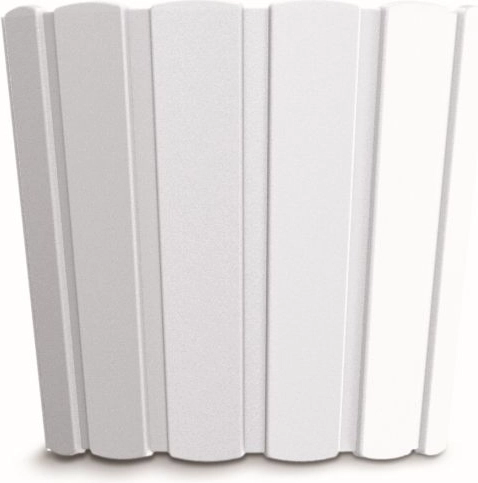 Maceta Boardee Basic 14,4 cm – maceta de plástico blanca para plantas