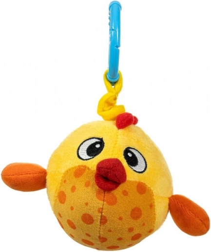 Colgante de peluche Pez amarillo