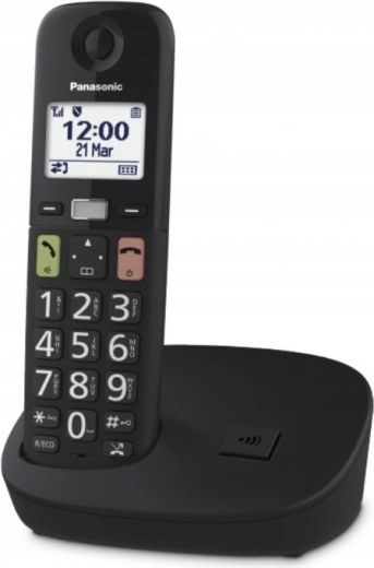 Teléfono inalámbrico Panasonic con botones grandes