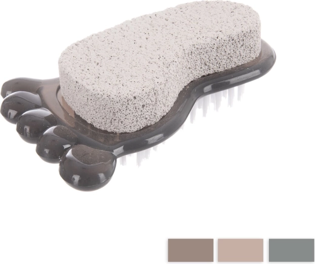 Cepillo con piedra pómez para pies 11,5 cm