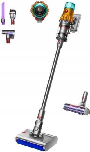 Dyson V12s Detect Slim Submarine aspiradora inalámbrica de tipo escoba amarillo/níquel