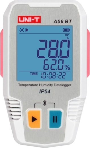 Uni-T A56 BT registrador Bluetooth de temperatura y humedad