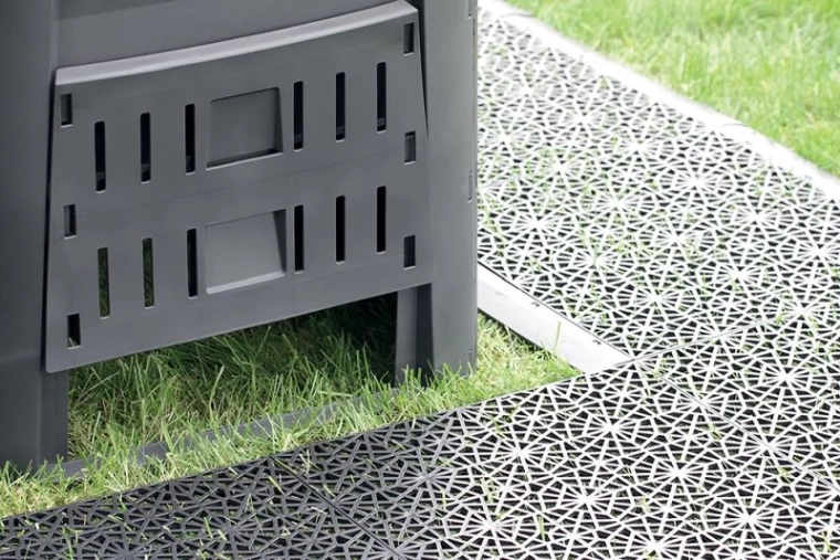 Solución resistente para terrazas, jardines y recintos