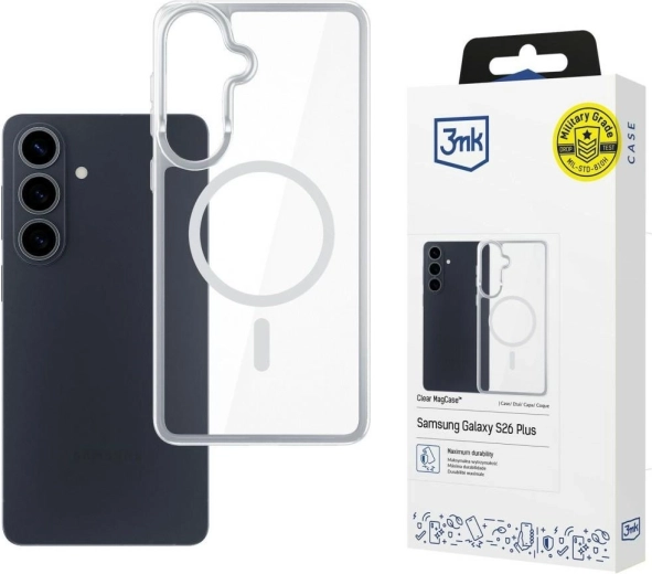 Funda Armor MagCase para Samsung Galaxy S26 con soporte magnético MagSafe