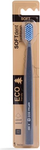 Softdent eco friendly cepillo de dientes suave