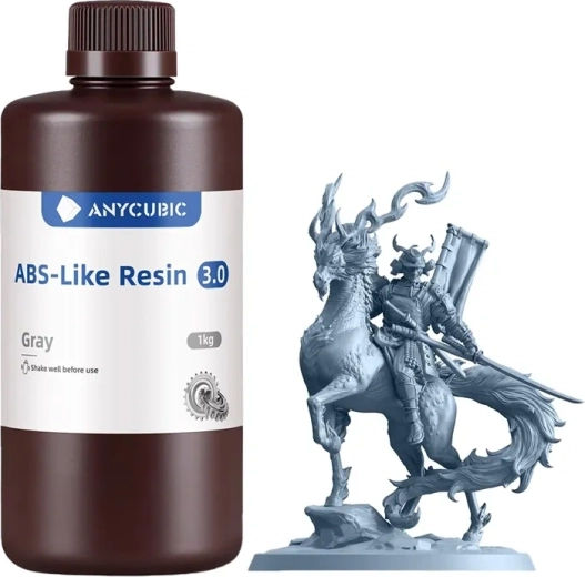 Anycubic abs-like resin 3.0 gris - 1 kus