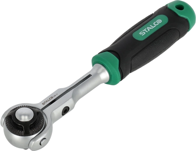 Carraca 1/4" con ruleta inversora STALCO