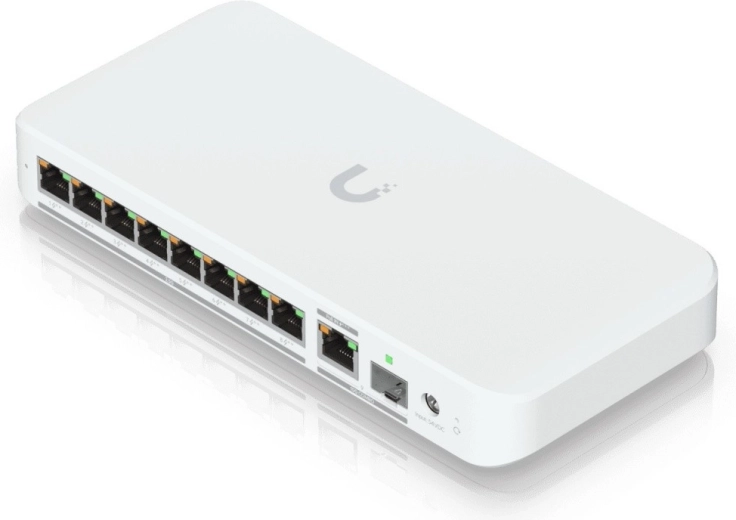 8× puerto 2,5GbE para una red cableada rápida