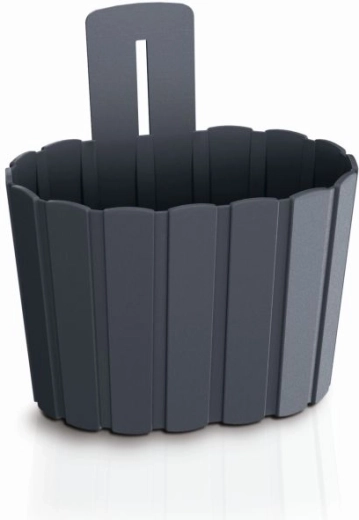 Maceta colgante BOARDEE WALL 19,4 cm – antracita
