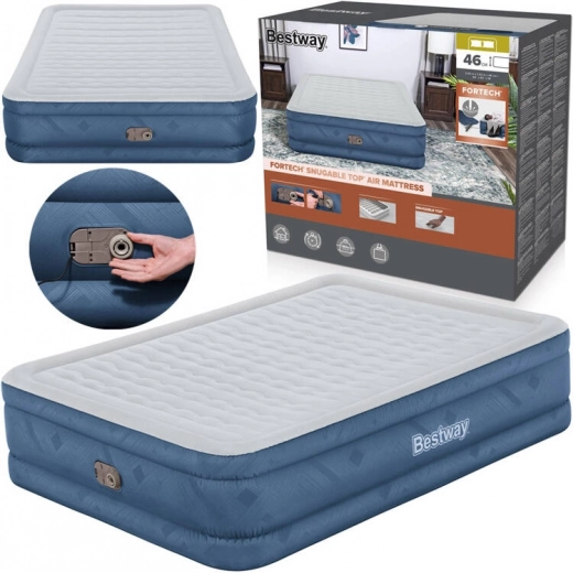 Bestway cama hinchable doble con bomba integrada 203 × 152 × 46 cm