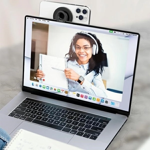 Sujeción MagSafe + carga inalámbrica