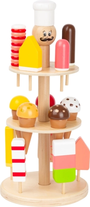 Puesto de helados de madera SMALL FOOT Luigi Gelato
