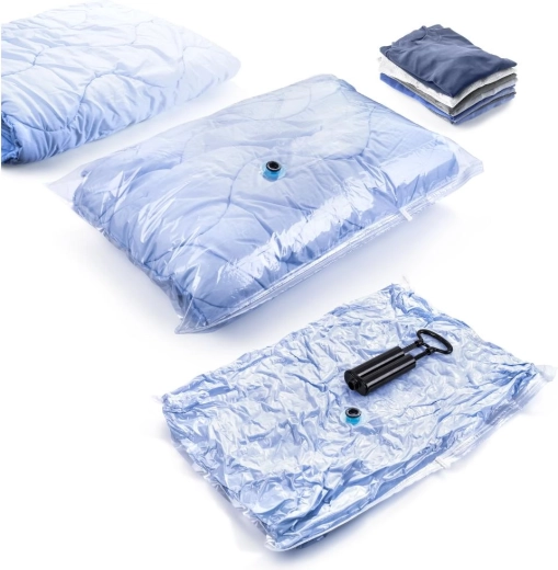 Bolsas de almacenamiento al vacío Lamart con bomba 45 × 70 cm - 2 unidades