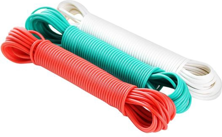 Cuerda para la colada con cable de acero 30 m