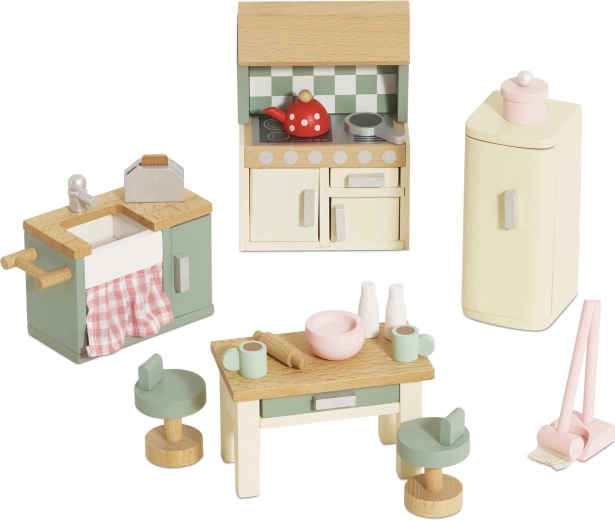 Le Toy Van muebles de cocina de madera para casa de muñecas Daisylane