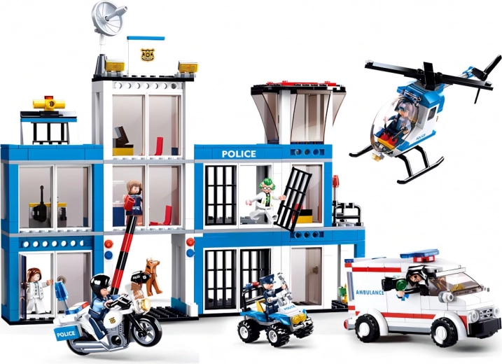 Set de construcción Sluban policía – fuga de prisión