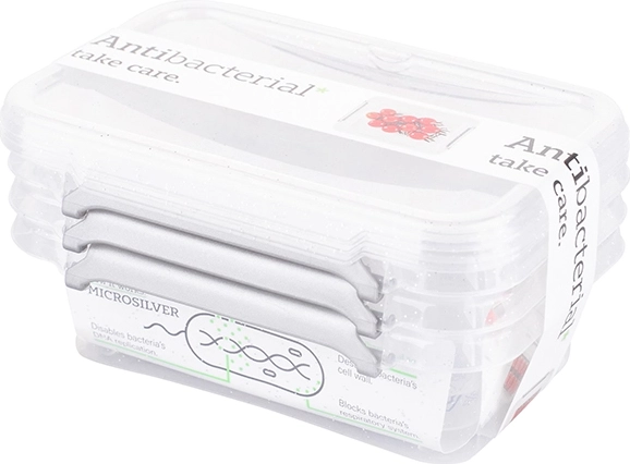 Acabado antibacteriano para un almacenamiento higiénico