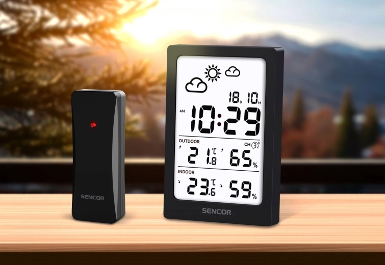 Sensor exterior inalámbrico